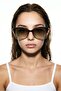 Desa Brown Green Degrade Sunglasses
