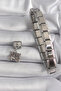 316L Steel Silver Color Dangle New York Lettering Model Nomination Charm - 2