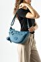 Klinkır Lightweight Rainproof Women's Messenger Bag Multi-Pocket 25*18 cm Shoulder Bag 571 Collection - 2