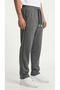 Men's Smoked Color Baggy Side-Piped Loose-Fit Comfortable Fit Sweatpants - 4