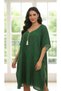 Organic Woven Cotton Pareo – Loose Fit Standard Size Beach Dress