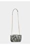 Black-Smoked Women's Crossbody Bag - 2