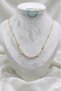 Handmade Real Pearl Necklace 45 cm – Tarnish-Resistant Steel Women's Pearl & Star Detailed Elegant Women's Necklace - 3