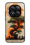 Xiaomi Redmi Note 15 Pro Glossy Phone Case with Pagoda Silhouette Design