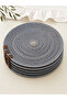 American Service Jute Presentation Set of 4 (Blue) - 2