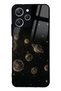 Xiaomi Redmi 12 Golden Orrery Design Glossy Phone Case