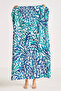 Tropical Leaf Marine Beach Towel - Mediterranean Blue Turquoise Pool Sea Bath Beach Coverlet - 2