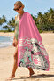 Anime Motorcycle Scooter Girl Beach Towel - Pink Japanese Pop Art Quick Dry Microfiber Towel Coverlet - 6