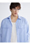 Nevavm Loose Fit Striped Men's Shirt with Difference - 3