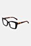 Women WRS7189S Square Reading Glasses, Black - 3