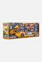JCB Medium Construction Transporter With 4 X Die-Cast Trucks, Yellow - 3