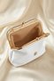 Gl-002 Burslu Small Women's Shoulder Bag Clip-On Handbag Crossbody Bag White - 6