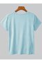 Women's Sunflower Printed Oversize T-Shirt Loose Fit - 4