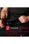 Lifting Straps Deadlift Gym Wrist Straps Weightlifting with Neoprene Cushioned Wrist Padded and Anti-Skid Silic - 6