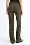 Elastic Waist Wide Leg Trousers Pn19734 - 6