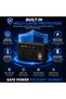 200W Car Power Inverter Dc 12V to Ac 220V Pd Usb-C and Qc3.0 Fast Charging 2 Ac Ports Led Display Portable Travel Power Adapter 1-Year - 3