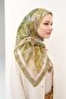 Monare Scarf Modern Green 90X90 - 3