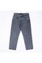 Men's Baggy Jean Denim Trousers Comfortable Fit Wide Cut Denim - Anthracite Gray