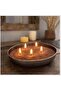 Pearled Candle Wax Sand With 20 Eco Wicks - Brown - 1Kg - 4