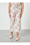 Girls Floral Embroidered Cotton Top and Pants Set - 5