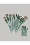Professional Makeup Brush Set Soft Bristles Portable with Bag - 2
