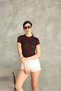 Embossed Logo Printed Bodysuit - 3