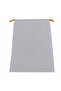 12 Pieces Gray Drawstring Shoe Storage Bag Travel Pouch Multipurpose Closet Drawer Suitcase Organizer - 2
