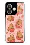 Oppo A5 Pro Strawberry Capybara Design Glossy Phone Case