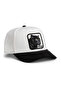 . Suede Black Panther Trucker Cap - 3