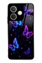 Oppo A5 Pro Neon Butterfly Dream Design Glossy Phone Case