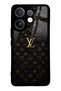 Vivo V60 Black Gold Lv Design Glossy Phone Case