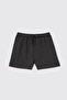 Girl's Shorts T-Shirt 2-Piece Anthracite-Melange Bottom Top Set - 7