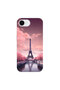 حافظة شفافة متوافقة مع iPhone 16e بتصميم Paris 3
