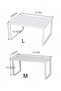 1-Piece Kitchen Shelf Insert Organizer, Stackable Counter Spice Storage Rack Metal Space Saver, White - 2