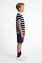 Boy's Striped Polo Neck T-Shirt - 2