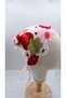 Crochet Knitted Bandana with Floral Motifs