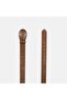 Women's Mink Vintage Buckle Suede Belt - 3