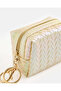 Girls White Woven Coin Pouch - 2