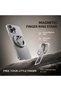 Magnetic Phone Ring Holder 360° Rotating Grip Stand Strong Magnetic Finger Ring Kickstand Anti-Drop Metal Holder for iPhone 16/15/14/13/12 Dark Grey - 6