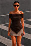 Women's Lace Detailed Cotton Ribbed Undershirt Blouse 217 - 2