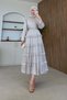 Liyana Layered Dress Beige - 4