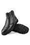 Shoe Basket 428 Men's Genuine Leather Classic Fur Boots - 7