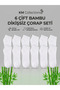 Pack of 6 Bamboo Booties Seamless Socks - 2