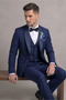 Men's Groom Suit Tuxedo (New Season) - 3
