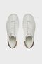 Fmpviblea12-Wbeib Men's White Elba Leather Sneaker Shoes - 2