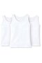 Ribana Men's Undershirt White 100% Cotton 3-Pack - 2