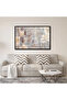 Exquisite Abstract Painting - Black Frame