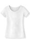 Ribana Girls' Short Sleeve White Undershirt 100% Cotton 3-Pack - 2