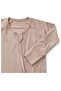 - Personalized Organic Zipper Sleepsuit - Mocha_3-6M - 4