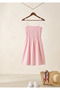 Women's Strappy Chest Gipe Elastic Mini Dress - 5